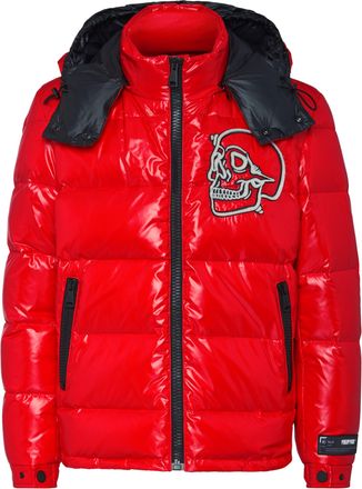 Philipp Plein Nylon Jas Skull