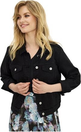 In Front IN Front, Jassen, Dames, Zwart, XL, Denim, Kara Jacket