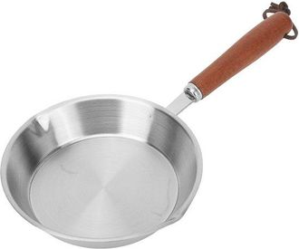 OEM Sphproducts, Mini Sart&eacute;n De Acero Inoxidable, Antiadherente Para Huevos, Tama&ntilde;o Compacto, 4 Pulgadas/6 Pulgadas, Cocina Y Reposter&iacute;a