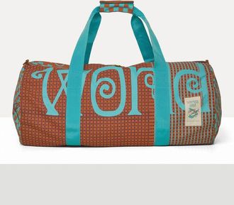 Vivienne Westwood Worlds End Gym Bag Cotton Canvas