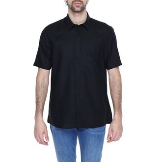Antony Morato Linnen Korte Mouwen Shirt