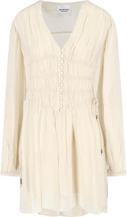 Isabel Marant Flowing White Dress with Timeless Elegance