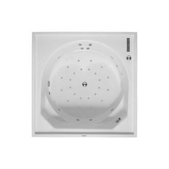 Duravit Duravit - Whirlpool Square Blue Moon 1400x1400mm, Versi&oacute;n Empotrada