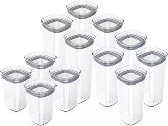 Ou Airtight Clear Stackable Food Storage Container Set with Leak Proof Lid at Nordstrom