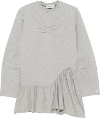 The Attico Minijurk - Dames - Korte kleedjes - Grijs - S - Kleedjes
