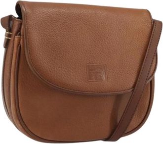 Burberry Pre-owned Cross Body Bags, female, Brown, Size: ONE SIZE Pre-owned Vintage Shoulder Bag