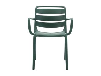 VENTE-UNIQUE.COM Silla de jard&iacute;n polipropileno verde pino