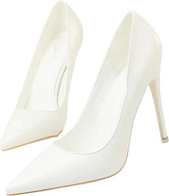 Generic Women Pointed Toe High Heel Pumps Business Casual Slip On Wedding Party Dress Shoes