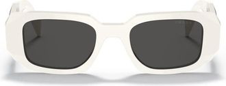 Prada Sunglasses Pr17 Ws 1425 S0 White/Dark Gray Unisex