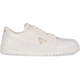 Prada Dames, Schoenen, Wit, Maat: 38 1/2 EU Leer