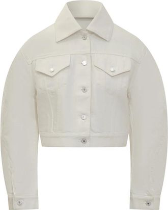 Givenchy Denim Jassen - Dames - Spijkerjassen - Wit - S - Denim - Jassen