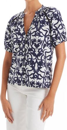 Allison New York Josephine Top In Damask