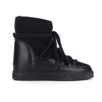 INUIKII Winter Boots, female, Black, Size: 10 US Classic Wedge Winter Boots