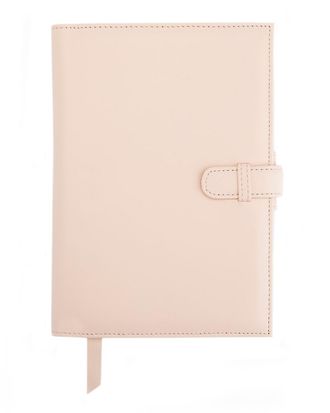 Royce Leather Monogrammed Leather Executive Journal with Rollerball Pen