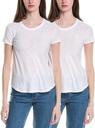 James Perse 2Pk Crew Shirt