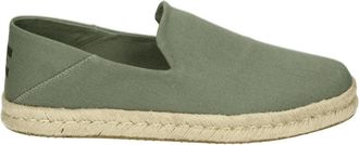 Toms Toms, Schoenen, Heren, Groen, 43 1/2 EU, Linnen, Groene Instappers Santiago