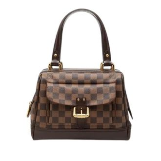 Louis Vuitton Pre-owned Knightsbridge Handbag - Dames - Pre-owned - Bruin - Maat: ONE Size Zijde
