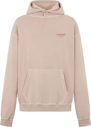 Represent Owners Club Hoodie - Heren - Hoodies - Beige - L - Katoen - Hoodies & sweatvesten