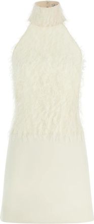 Courr&egrave;ges Dames, Jurken, Wit, Maat: XS Viscose