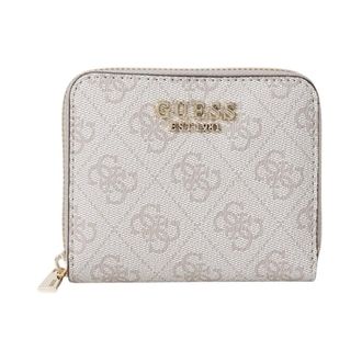 Guess Wallets & Cardholders, female, Gray, Size: ONE SIZE Zamira Small Zip Wallet