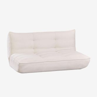 Sklum Sof&aacute; Reclinable De 2 Plazas Tapizado Mati Sklum
