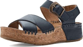 Born Kaiya Womens Sandals Navy : 10 M, Leather