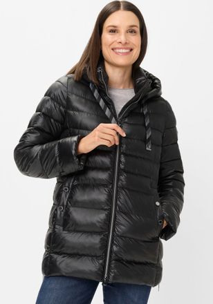 Fuchs Schmitt Steppjacke FUCHS SCHMITT Steppjacke, Damen, Gr. 38, schwarz, Web, Obermaterial: 100% Polyester. Wattierung: 100% Polyester, clean, unifarben, regular 