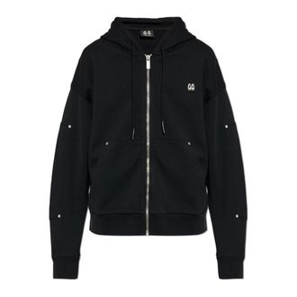 44 Label Group Zip-throughs, male, Black, Size: 2XL Hoodie