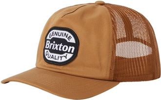 Brixton Keaton Netplus Trucker Hat Cap für Herren | braun