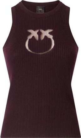 Pinko Pinko, Tops, Dames, Paars, L, Mouwloze Tops