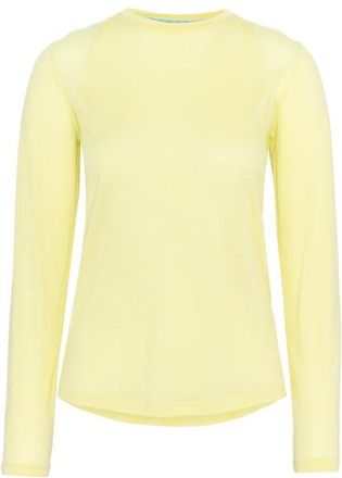 Kari Traa Embla Wool L/S Merinoshirt f&uuml;r Damen | gelb