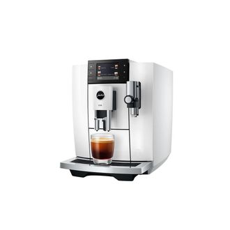 Jura M&aacute;quina De Caf&eacute; Autom&aacute;tica - Jura - E8 - Piano Blanco - Compatible Con Granos - Molinillo Professional Aroma Grinder