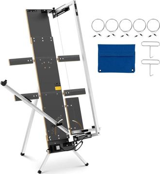 MSW Bike Accessories M&aacute;quina Cortadora De Poliestireno Con Soporte Y Soporte, Longitud 1300 Mm, Profundidad 330 Mm 200 W