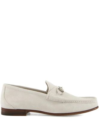 Gucci Horsebit 1953 loafers - men - Calf Suede/Calf Leather/Calf Leather - 42 - White