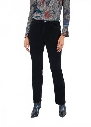 FDJ Womens Olivia Bootleg Corduroy Pants In Black