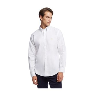 Brooks Brothers Regent Regular-fit Non-iron overhemd - Heren - Zakelijke Overhemden - Wit - XS - Katoen - Overhemden