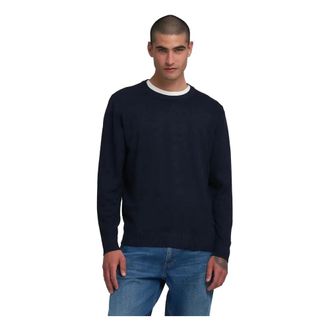 Replay Truien & Vesten, Heren, Blauw, XL, Wol, Trui van wolmix met borduursel