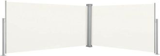 vidaXL Toldo Lateral Retr&aacute;ctil Color Crema 160x600 Cm Vidaxl