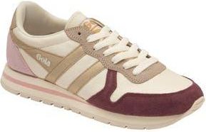 Gola Classics Daytona Quadrant Sneaker in Off White/windsor Wine/gold/ch at Nordstrom Rack, Size 6.5