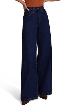 Favorite Daughter The Masha High Waist Wide Leg Jeans in Chastain at Nordstrom, Size 34