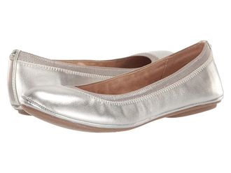 Bandolino Edition Womens Flat Shoes Gold LL : 5.5 M, Leather/Textile