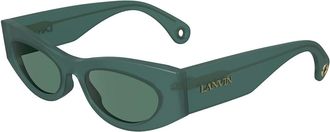 Lanvin LNV669S 330 Womens Sunglasses Green Size 52