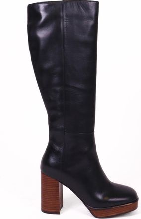 All Black Womens High Style Boots In Black