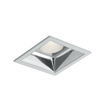 Netlighting Lander LED Downlight AntiGlare White With Chrome Reflector 4000K