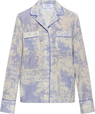 Off-white Mujer, Blusas y Camisas, P&uacute;rpura, Talla: S