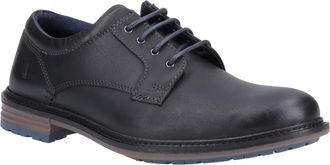 Hush Puppies Mens Julian Leather Shoes (Black) - Size UK 10