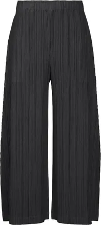 Issey Miyake Dames, Broeken, Zwart, Maat: XL
