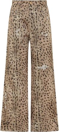 Amiri Deer Carpenter Jeans - Dames - Loose Fit Jeans - Veelkleurig - W26 - Katoen - Jeans