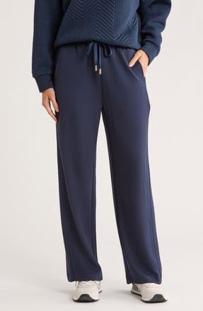 Nanette Lepore Play Wide Leg Activewear Pants in Dark Sapphire at Nordstrom Rack, Size X-Large