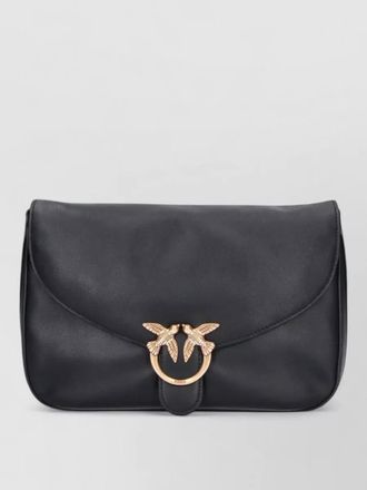 Pinko love bag leather clutch bag